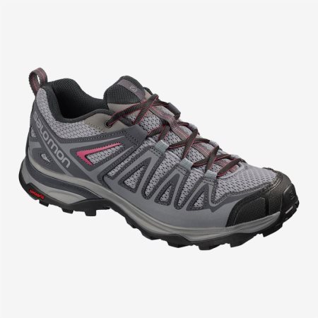 Salomon X ULTRA 3 PRIME W Womens Hiking Shoes Grey UK WALH
